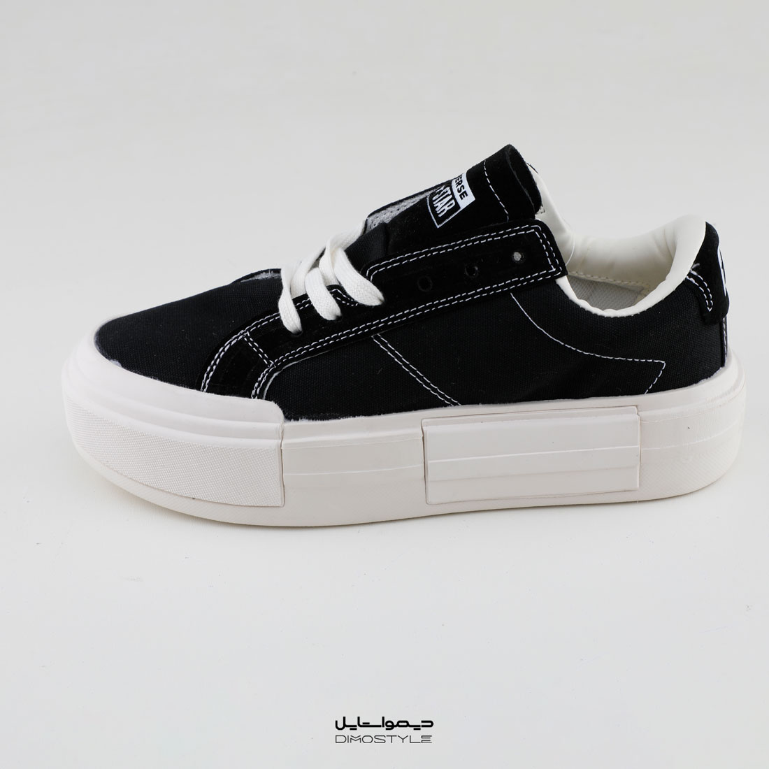کفش کانورس زنانه مشکی ساق کوتاه CONVERSE CTS BLACK/EGRET/WHITE