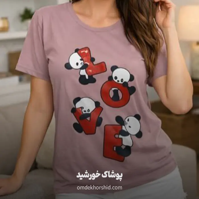 یشرت لانگ باکسی فانتزی
