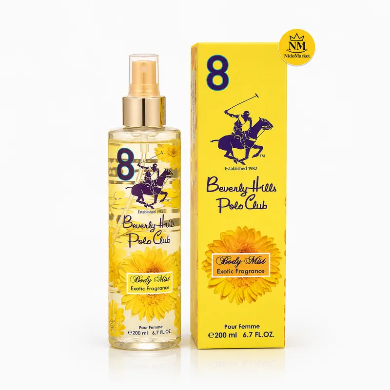 بادی میست زنانه بورلی هیلز پولو کلاب مدل Exotic Fragrance No.8 - حجم 200 میلی لیتر