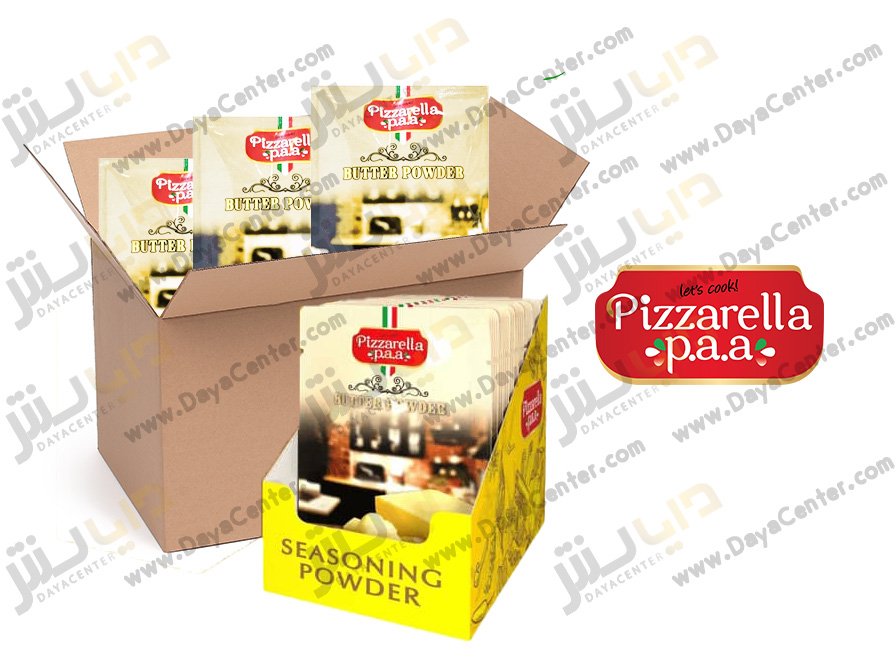 پودر کره پیزارلا 60 گرمی کارتن 48 عددی