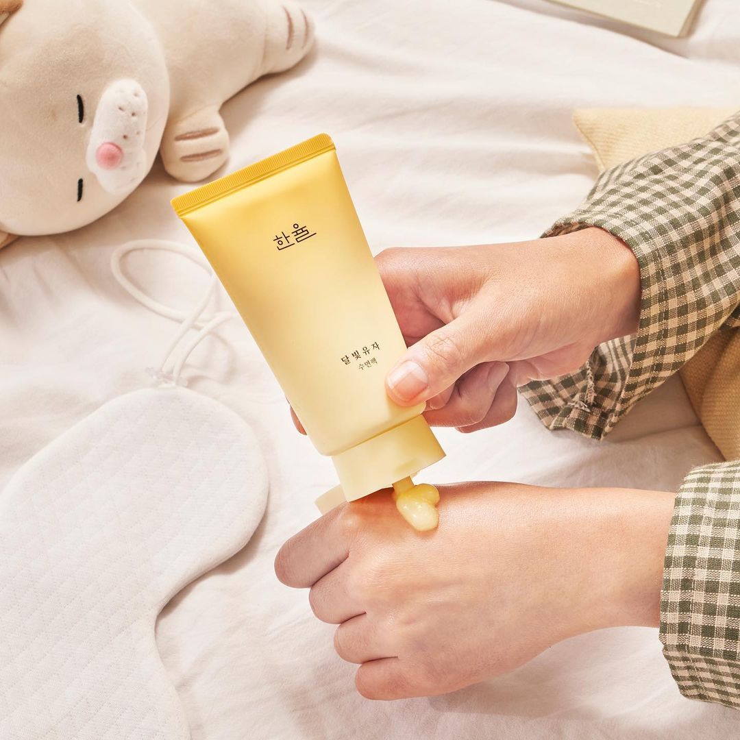 ماسک خواب ویتامین سی یوجا هانیول <BR>Hanyul Yuja Sleeping Mask