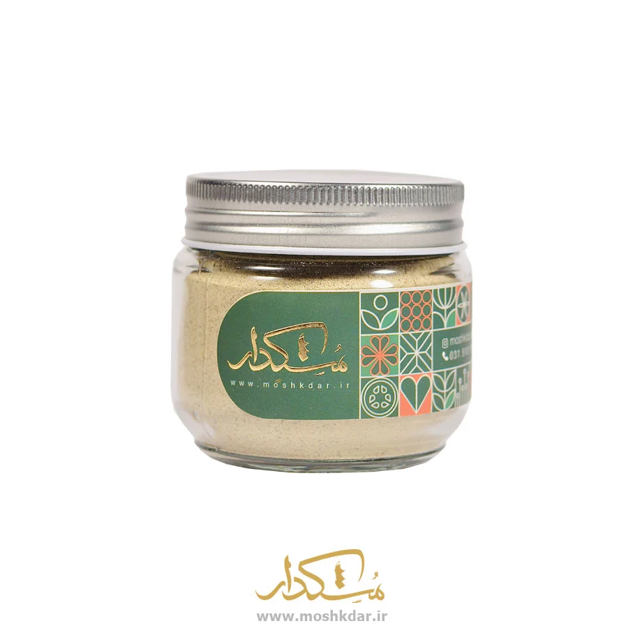 فلفل سفید پودر شیشه کوچک 100 گرمی