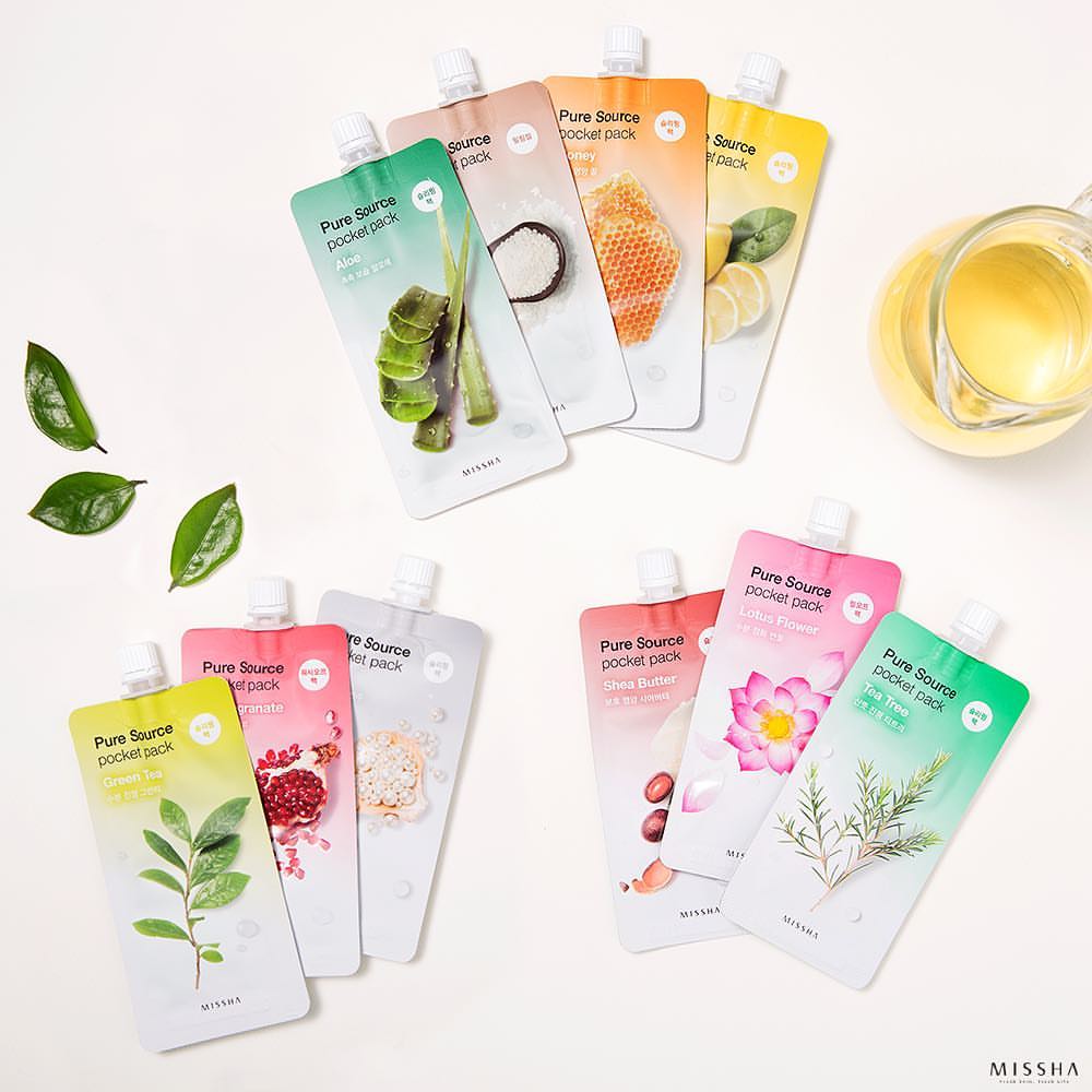 ماسک خواب پاکتی میشا <BR>Missha Pure Source Pocket Mask