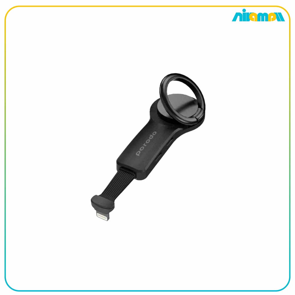 تبدیل 2 به 1 لایتنینگ پرودو مدل Dual Lightning Adapter with Finger Grip 2A