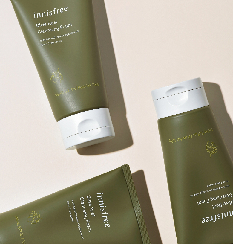 فوم زیتون اینیسفری <br>Innisfree Olive real Cleansing Foam