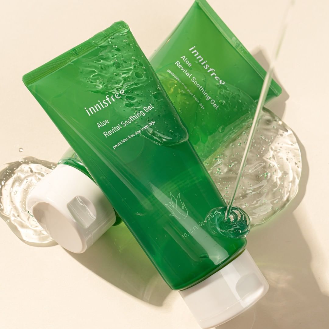 سوتینگ ژل آلوئه ورا اینیسفری <br>Innisfree Aloe Revital Shooting Gel