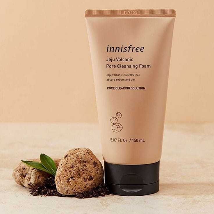 فوم اتشفشان اینیسفری <br>innisfree jeju volcanic pore foam
