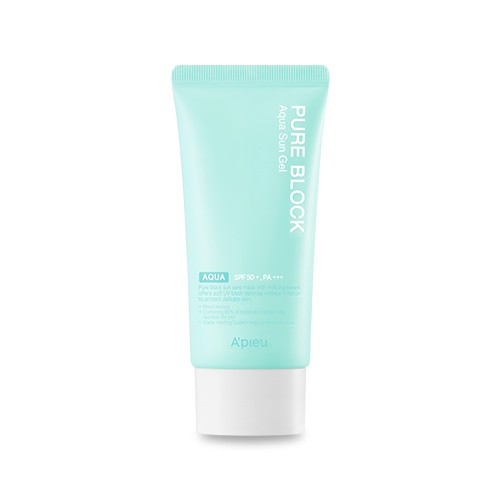 ضد آفتاب اکوا سان ژل اپیو<br>A'pieu Pure Block Aqua Sun Gel