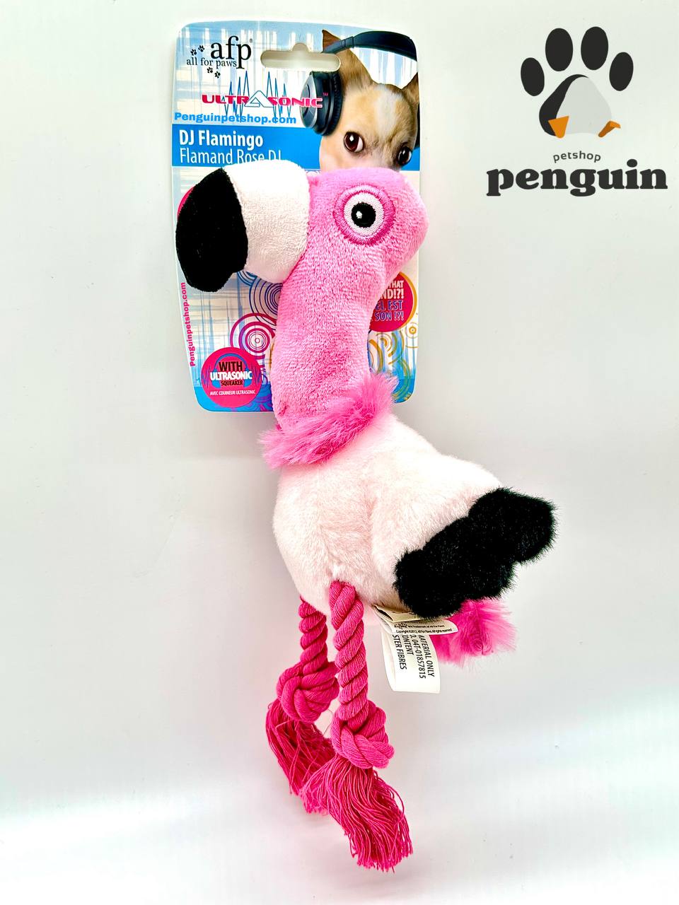 اسباب بازی سگ فلامینگو التراسونیک ای اف پی DJ Flamingo