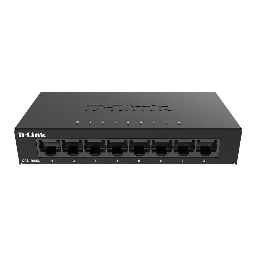 سوییچ 8 پورت گیگابیتی دی لینک DGS-108GL