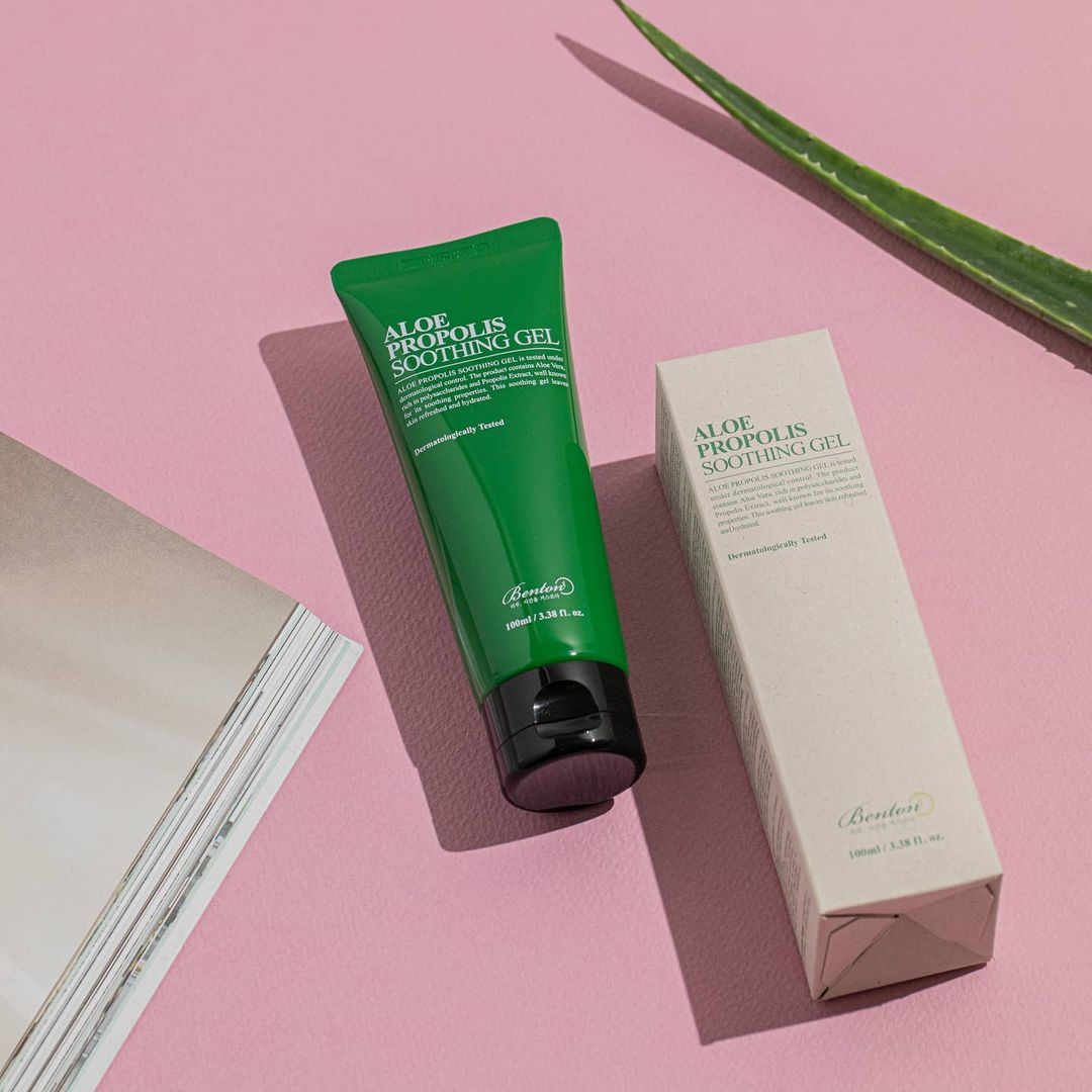 سوتینگ ژل آلوئه ورا و پروپولیس بنتون<br>Aloe propolis soothing gel