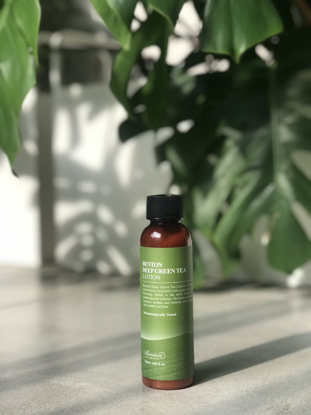 لوشن چای سبز بنتون<br>Benton deep green tea lotion
