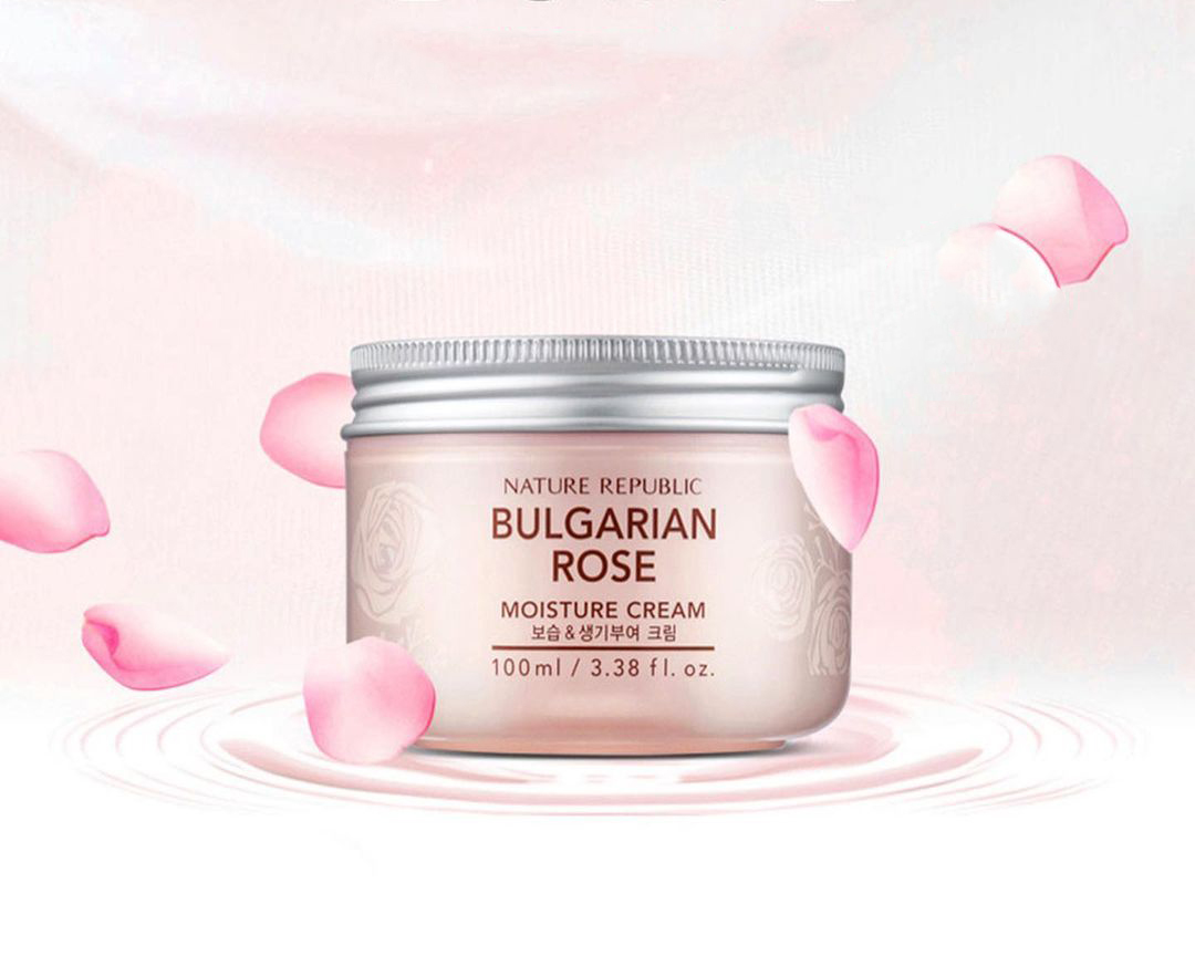 کرم رز بلغاری نیچر ریپابلیک<br>Nature republic Bulgarian Rose moisture cream