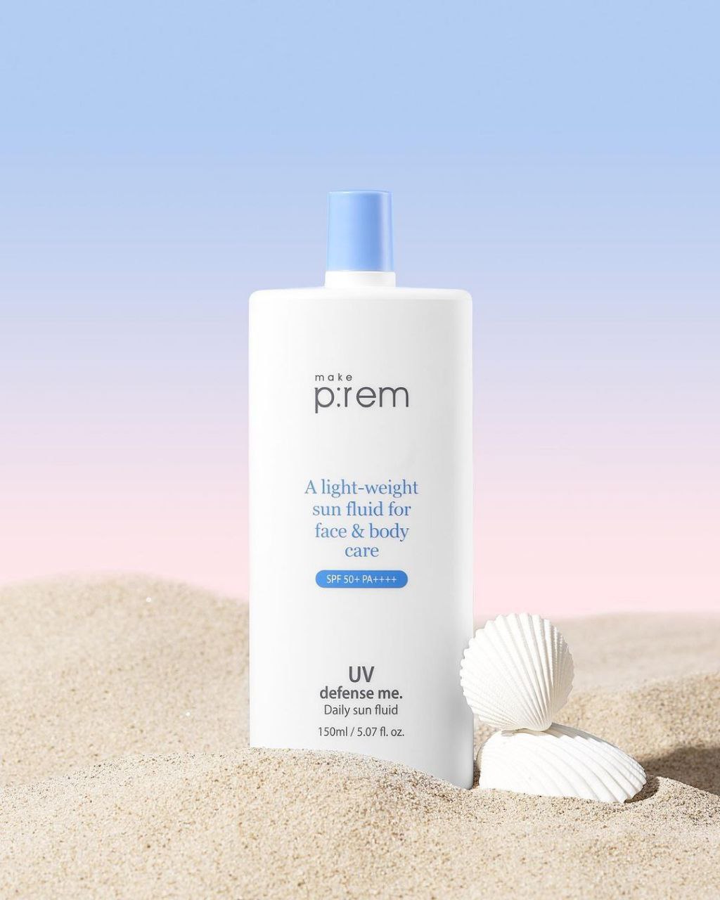 ضد افتاب فلوئیدی میک پرم<br>Make P:rem Blue Ray Sun Fluid