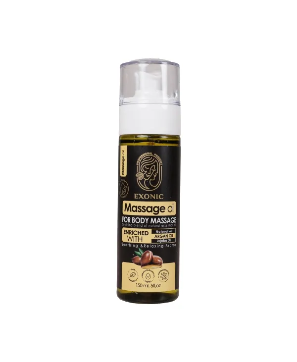روغن ماساژ بدن اکسونیک حاوی روغن آرگان