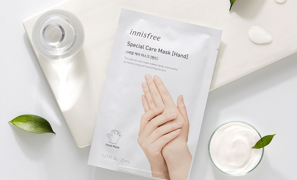 ماسک دست اینیسفری<br>innisfree special care hand mask