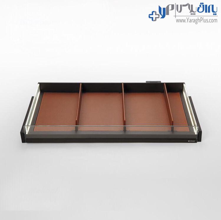 جا کفشی چرمی ریلی داخل کمد لباس با بدنه LED آرام بند یونی هاپر WS4160