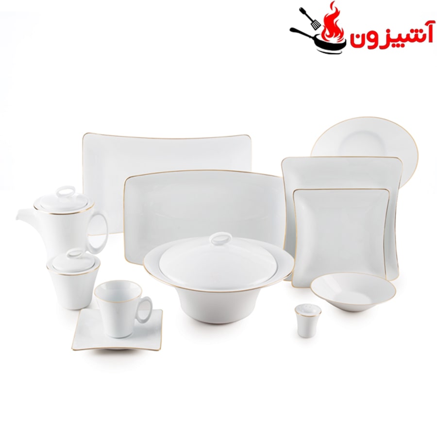 سرویس 97 پارچه 12 نفره طرح زرین