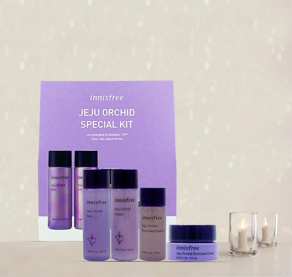 کیت ارکید اینیسفری<br>Innisfree Jeju Orchid Special Kit