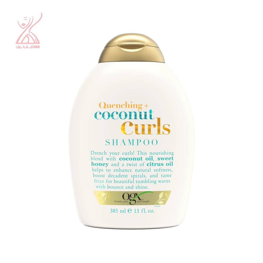 شامپو مخصوص موهای فر اوجی ایکس ogx coconut curls