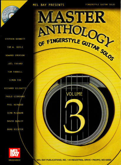 Master Anthology Of Fingerstyle Guitar Solos Vol 3