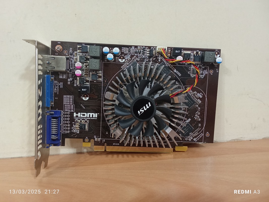 کارت گرافیک دو گیگ MSIمدلR6570 -استوک