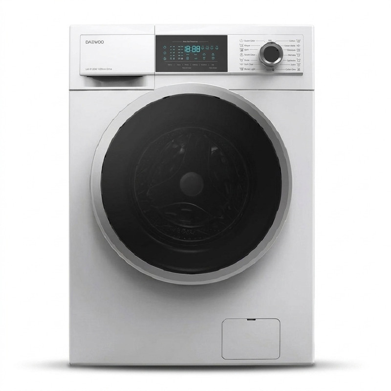 ماشین لباسشویی 9 کیلوگرم اتوماتیک دوو مدل LM-9120W - نقره ای
