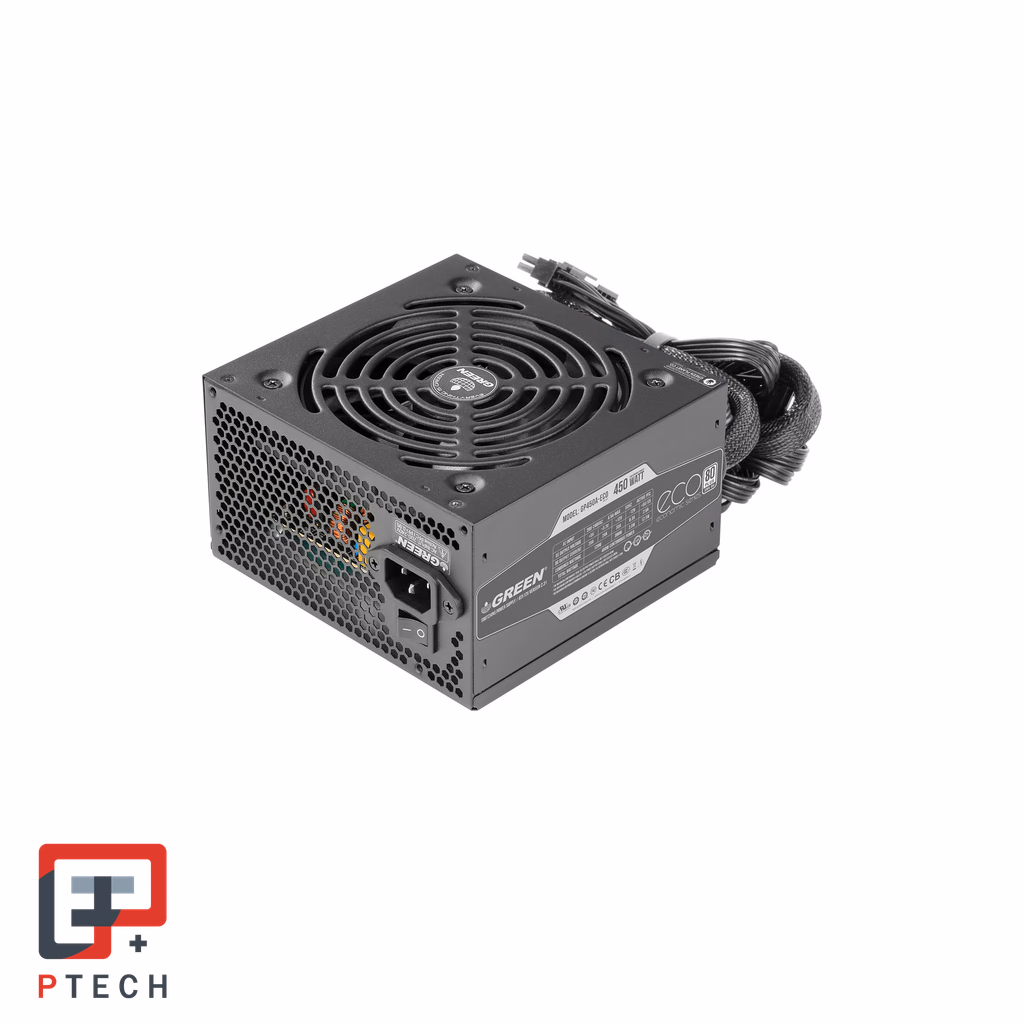منبع تغذیه گرین مدل GREEN GP450A-ECO Rev3.1