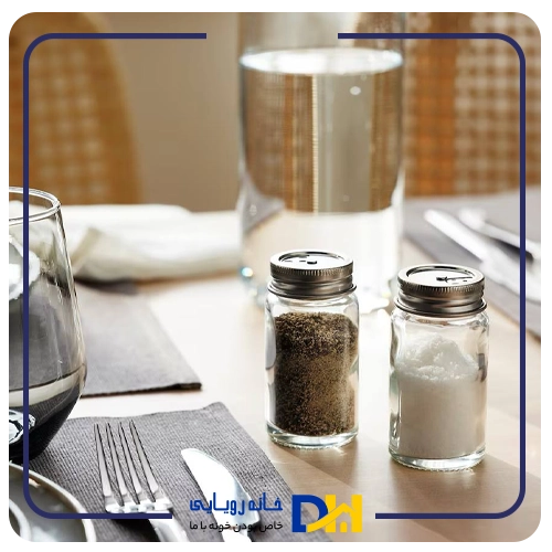 ست ادویه پاش درب استیل۲تایی ایکیا CITRONHAJ