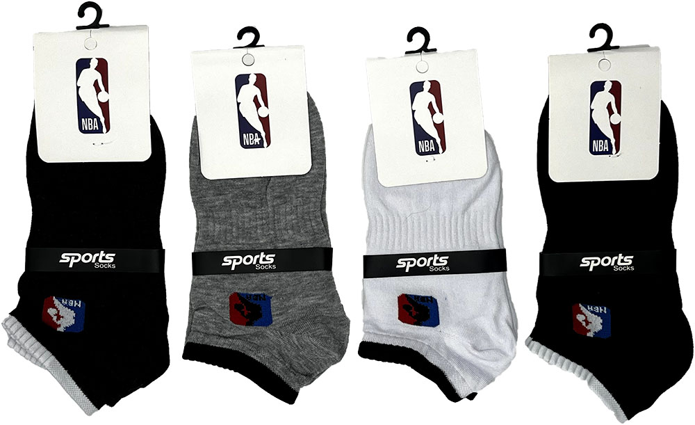 جوراب نخی مچی مردانه NBA رنگی 575