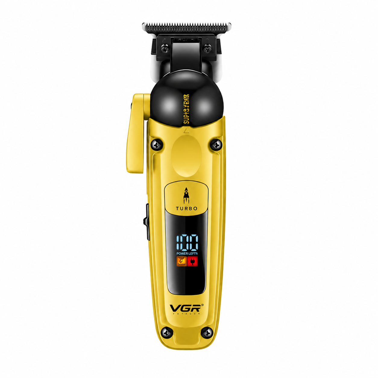 ماشین اصلاح وی جی آر مدل VGR V-274 با تیغه تیتانیوم و نمایشگر LED