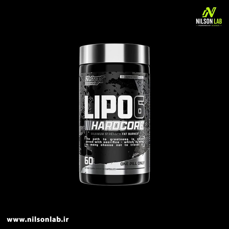 لیپو سیکس هاردکور ناترکس Nutrex Lipo6 Hardcore