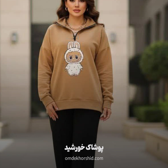 تونیک یقه زیپ  لبوبو