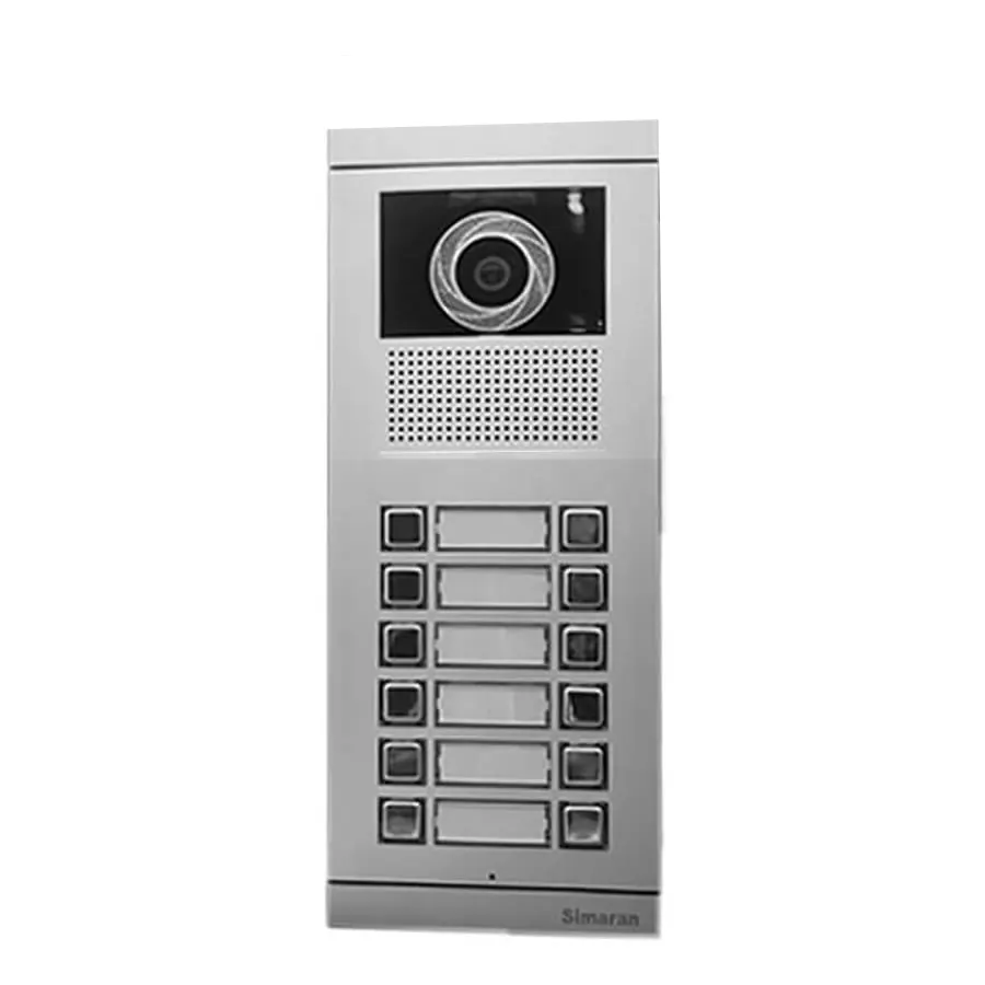 پنل آیفون تصویری مدل دوازده واحدی فرداد VFBC12D سیماران