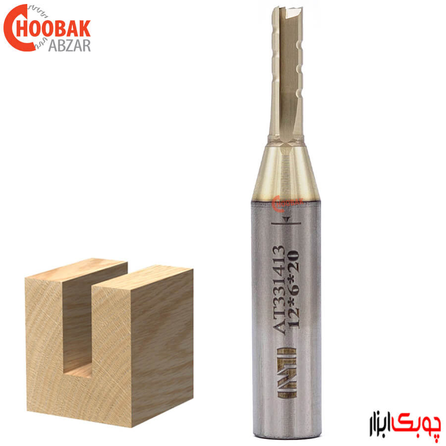 تیغ برش 6 میلیمتر سه پر شیاردار INTI کد AT331413