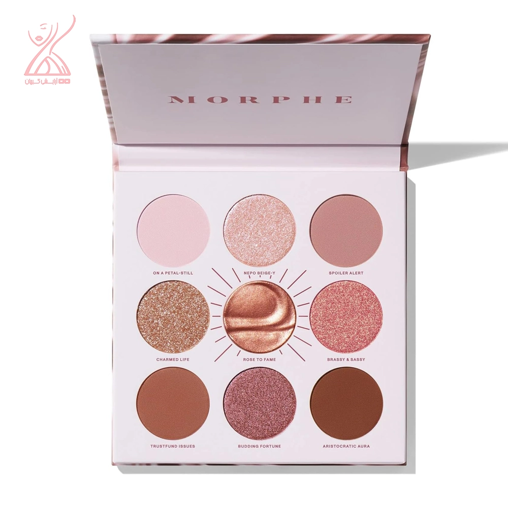 پالت سایه چشم مورفی رز تو فیم Morphe Rose To Fame