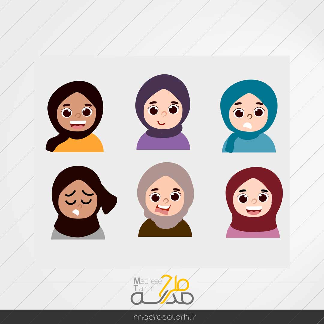 وکتور لایه باز سالروز دختر