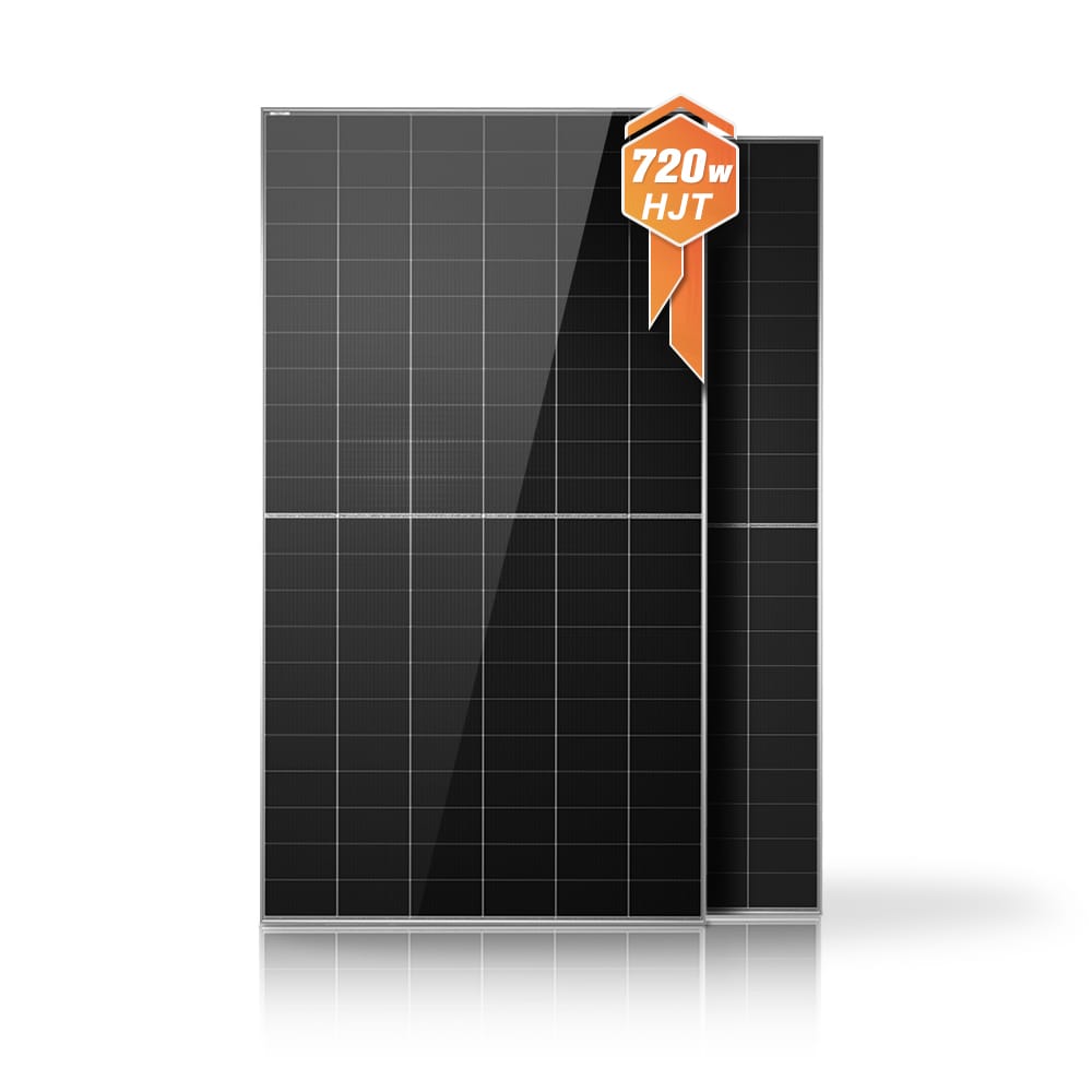 پنل خورشیدی 720 وات مونوفشیال نیم برش مدل N-Type برند Blue Sun