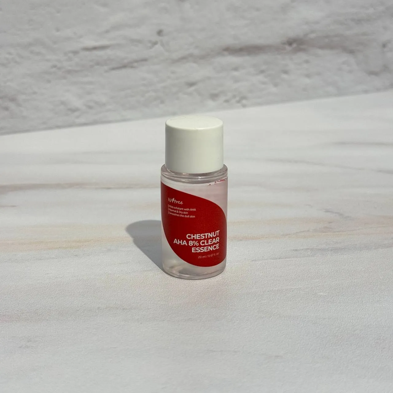 اسنس لایه بردار شاه بلوط ایزنتری 20 میل ISNTREE Chestnut AHA 8% Clear Essence