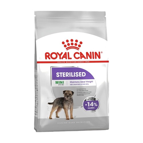 غذای خشک سگ مینی استرالایز رویال کنین Mini Sterilised وزن 3 کیلوگرم ROYAL CANIN