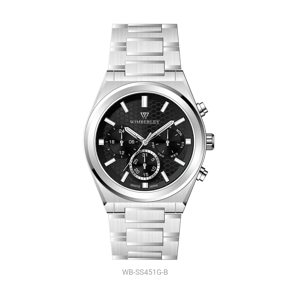ساعت مچی مردانه ویمبرلی WIMBERLEY مدل WB-SS451G-B