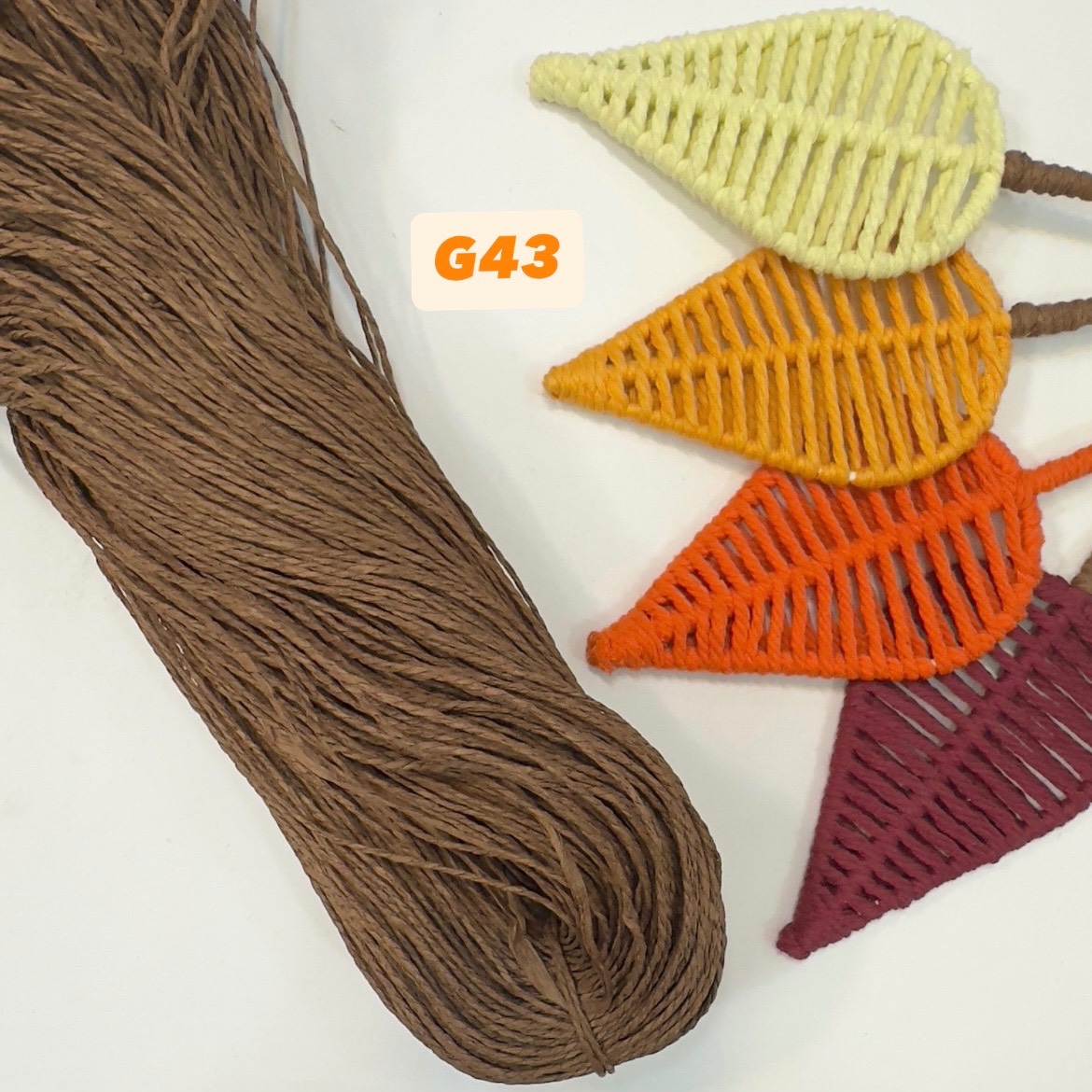 نخ رافیا تابیده G43