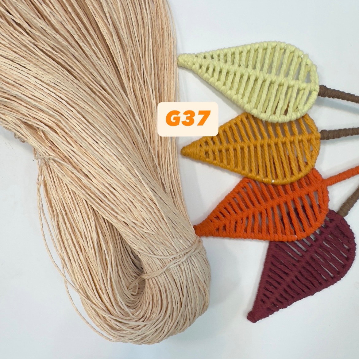 نخ رافیا تابیده G37