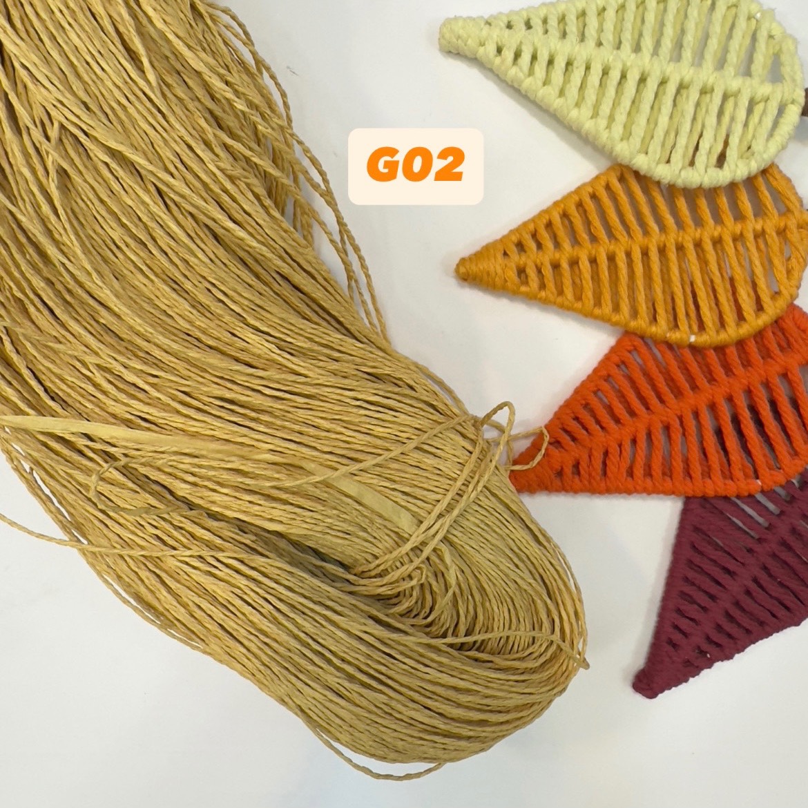 نخ رافیا تابیدهG02