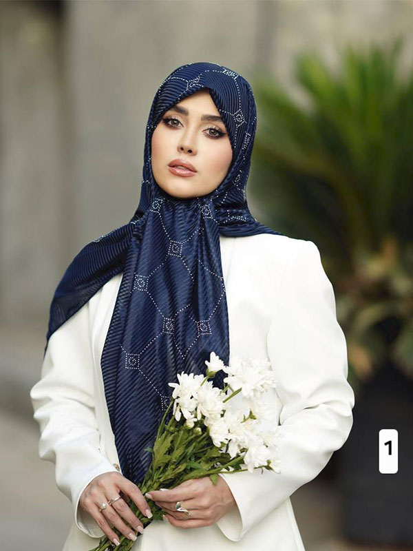 روسری ژان ژان نگین دار کد ۸۳۹