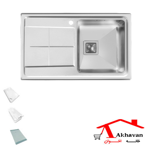 سینک ظرفشویی توکار کد 312 اخوان