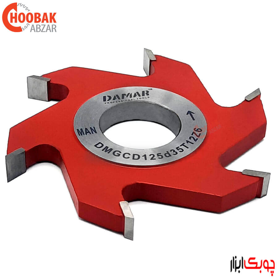 توپی شیارزن 12 میلیمتر 6 پر دامار کد DMGCD125D35T12Z6