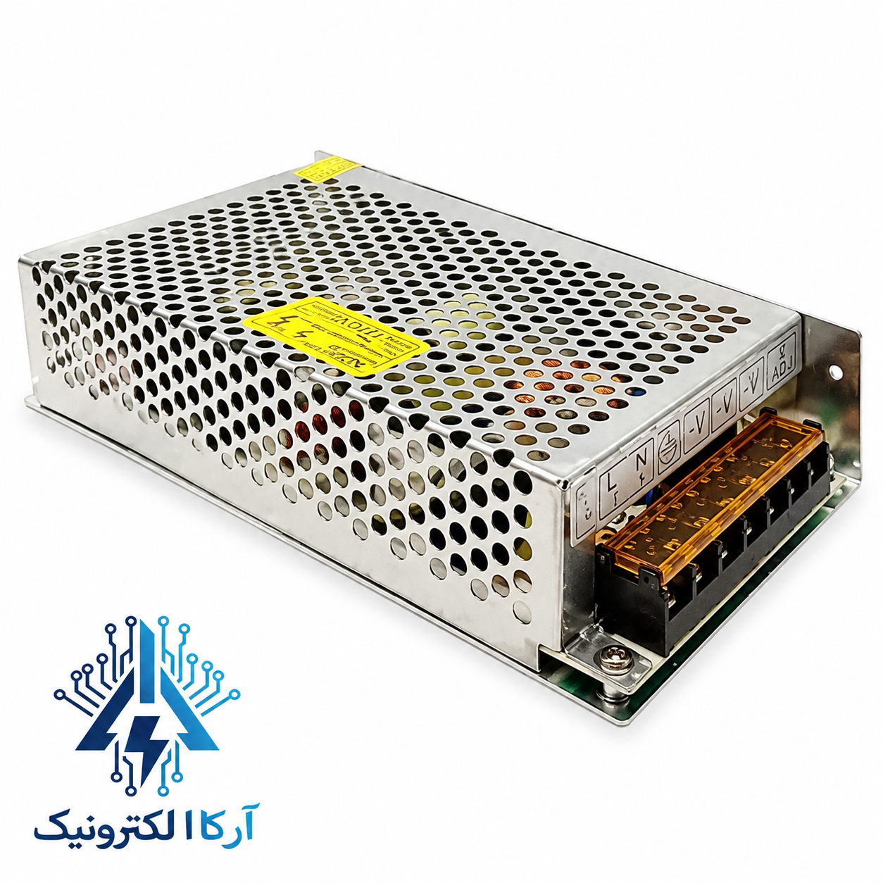 منبع تغذیه سوئیچینگ ۱۲ ولت 15 آمپر صنعتی volt