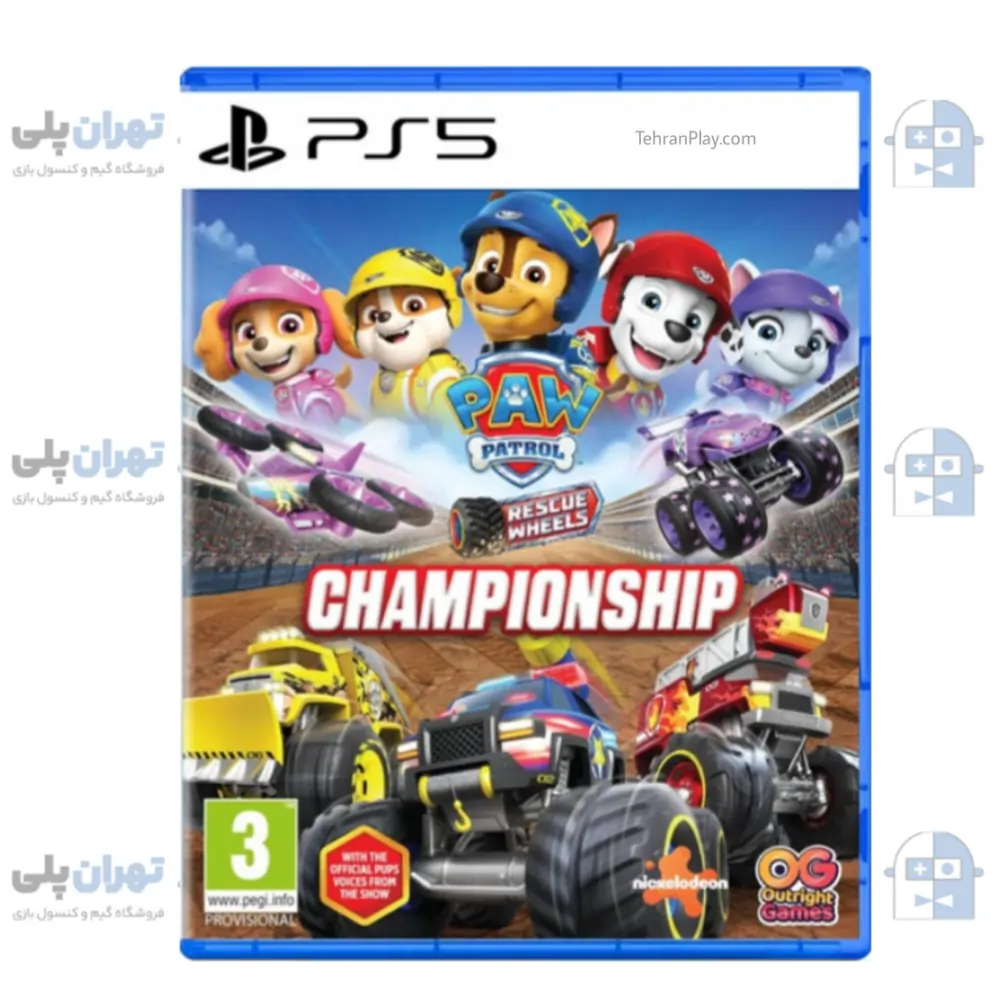بازی PAW Patrol Rescue Wheels Championship برای PS5
