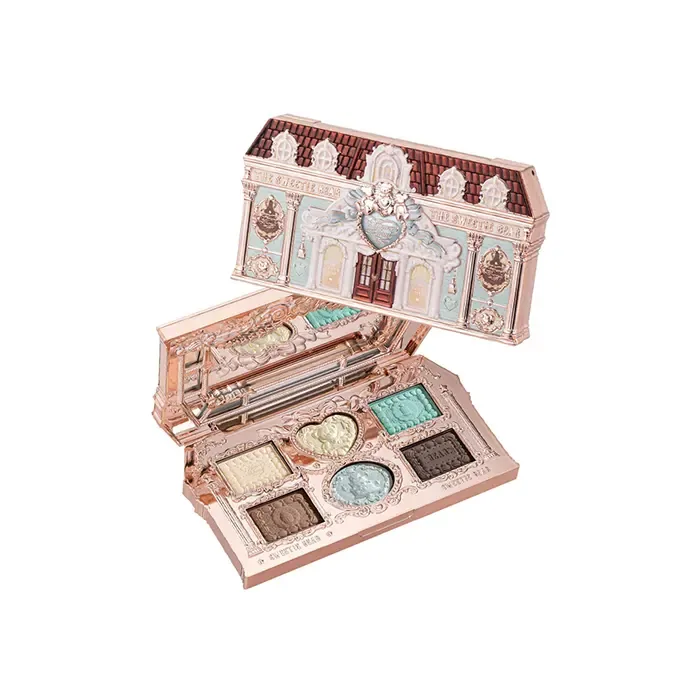 پالت سایه 6 رنگ فلاور نوز مدل The Sweetie Bear - 03 Mint Chocolate